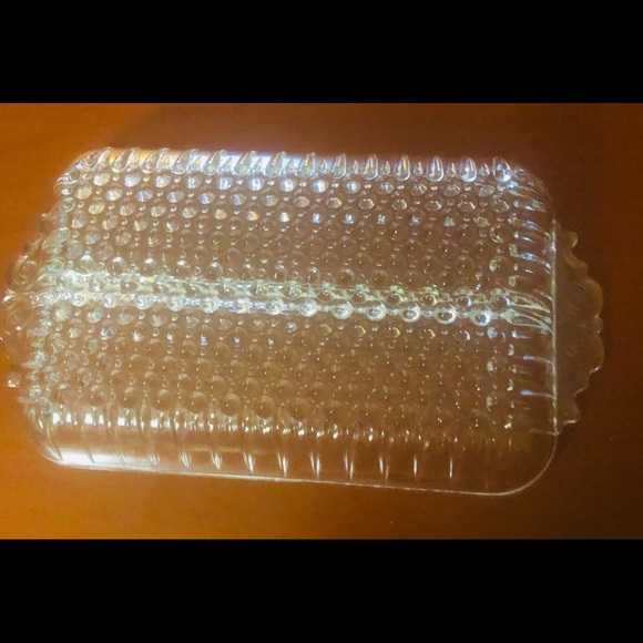 Vintage Crystal Divided Serving Plate 10”X 5 1/2” - Picture 4 of 5